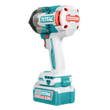 Pistol de insurubat cu impact TOTAL 20V, 1050 Nm, prindere 3/4", 2 acumulatori 5.0Ah, incarcator inclus