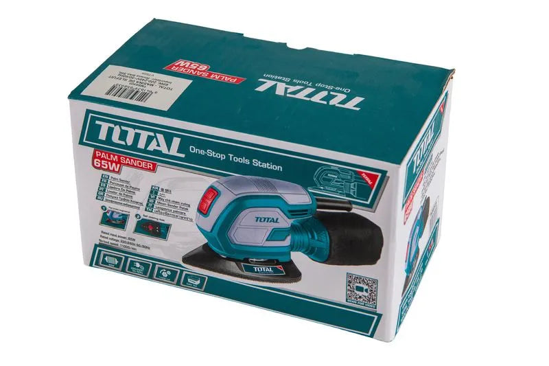 Masina slefuit TOTAL 65W 11000rpm cu sac praf