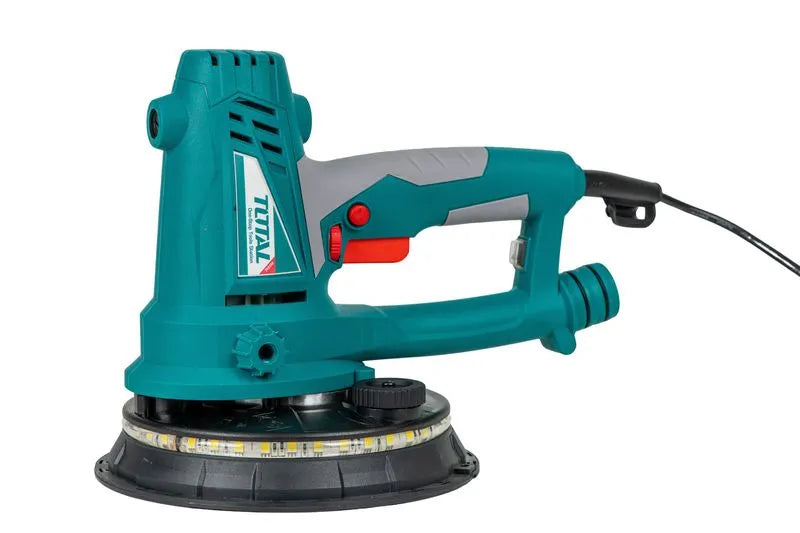 Masina de slefuit pereti si tavane profesionala TOTAL Industrial 750W, 180 mm, LED