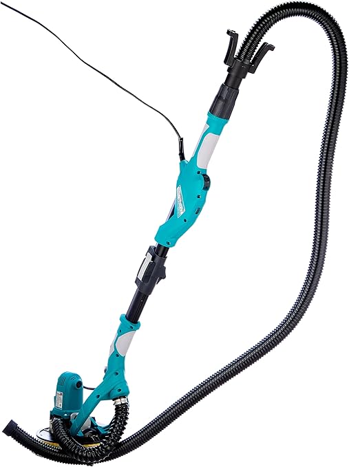 Masina de slefuit pereti si tavane profesionala Total Industrial 1050W, 225 mm, cu aspirator si LED
