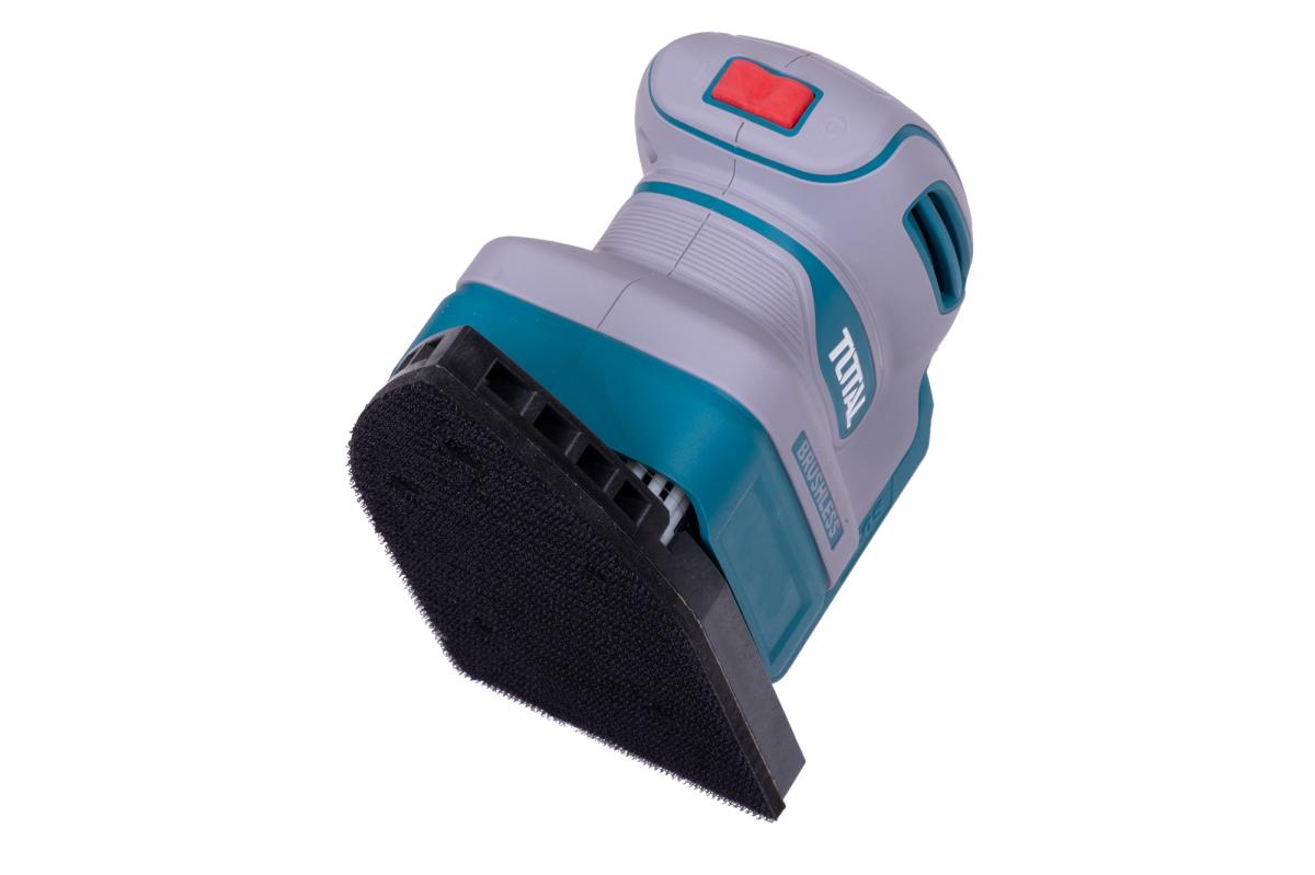 Masina de slefuit cu talpa delta TOTAL 20V, brushless, Li-Ion, fara acumulator