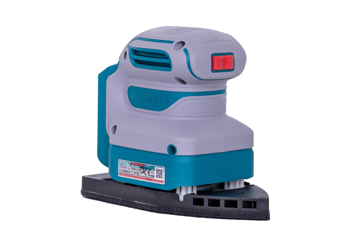 Masina de slefuit cu talpa delta TOTAL 20V, brushless, Li-Ion, fara acumulator