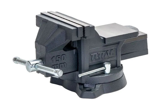 Menghina de banc rotativa TOTAL 6”, 150 mm, forta prindere 1600 kg