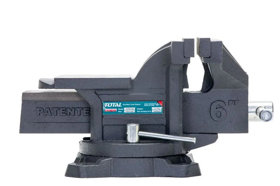 Menghina de banc rotativa TOTAL 6”, 150 mm, forta prindere 1600 kg