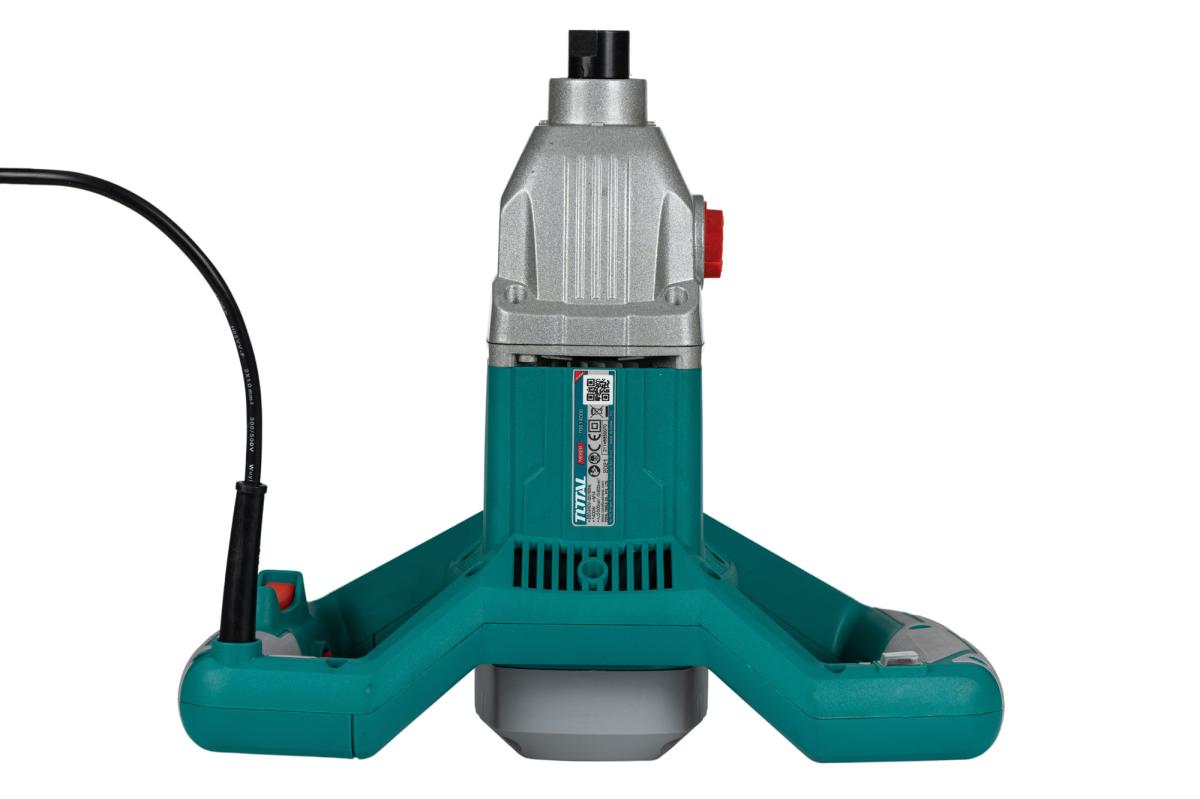 Mixer electric mortar TOTAL Industrial 1400W, 2 viteze, filet M14, LED