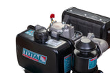 Motocultor Diesel TOTAL 9CP, 6.6kW, cu freze 1350mm si roti transport