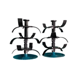 Motocultor pe benzina TOTAL 6.5 CP, latime lucru 90 cm, transmisie pe curea, freze si roti transport