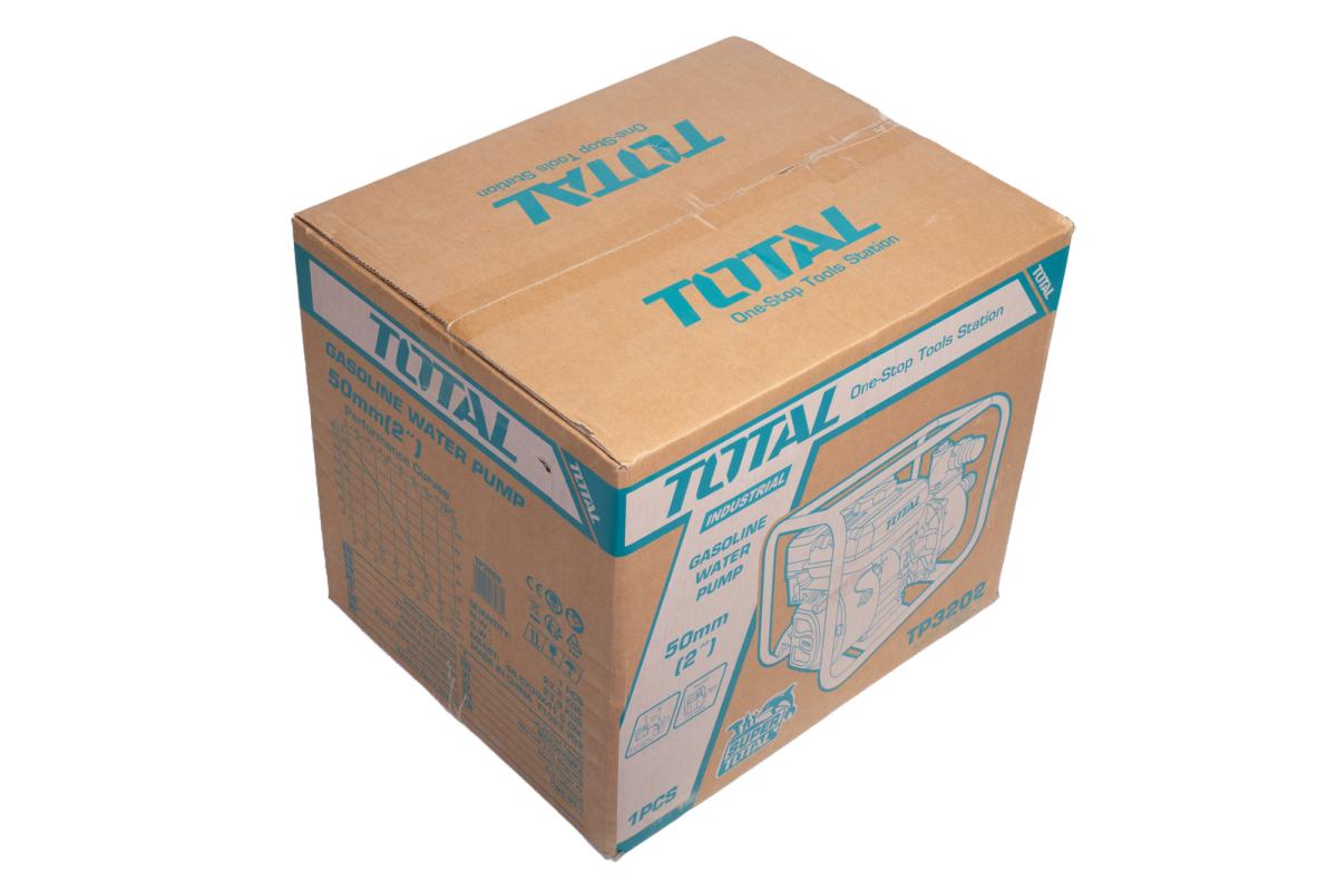 Motopompa TOTAL Industrial benzina 7 CP, 2 tol, 33000 l/h, apa curata,