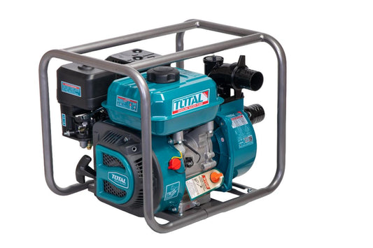 Motopompa TOTAL Industrial benzina 7 CP, 2 tol, 33000 l/h, apa curata,