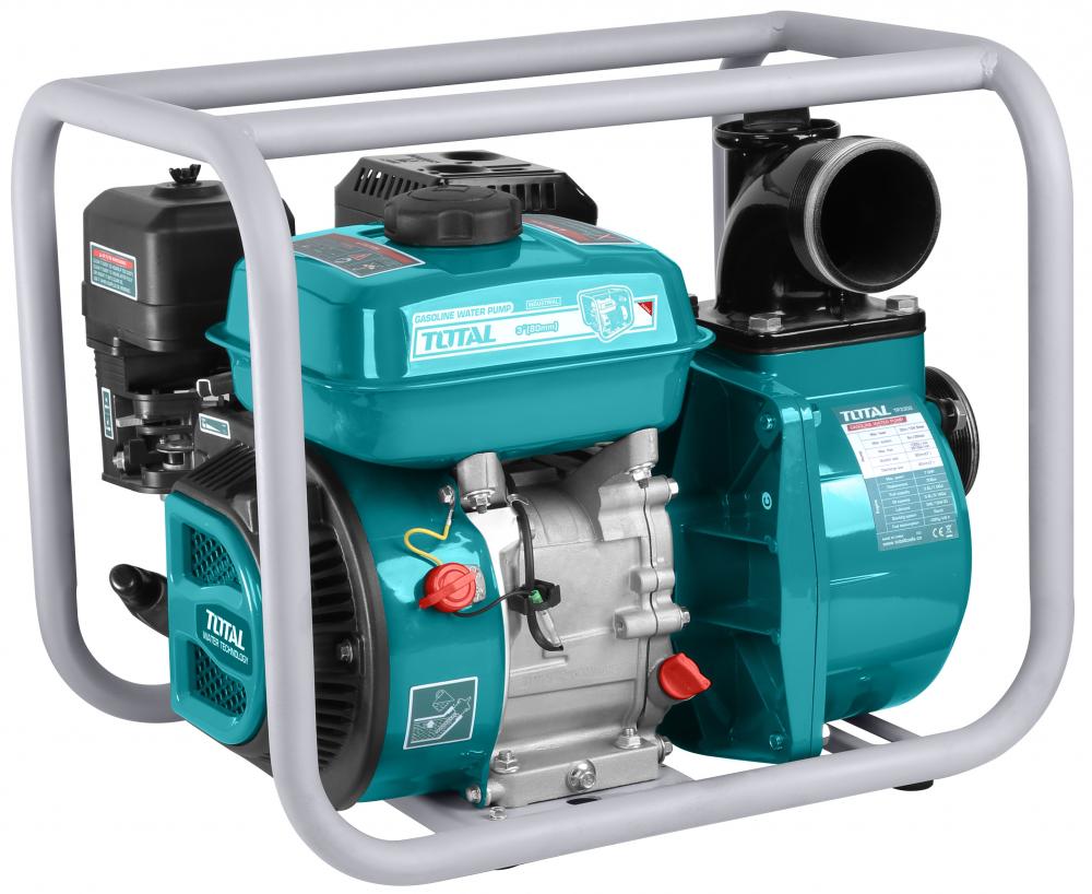 Motopompa TOTAL Industrial 3”, 7 CP, benzina, 1000 l/min, motor 4 timpi, PROFESIONALA