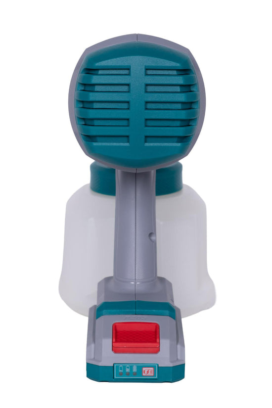 Pistol de vopsit TOTAL 20V, rezervor 1000 ml, debit 800 ml/min, pulverizare reglabila, cu acumulator si incarcator