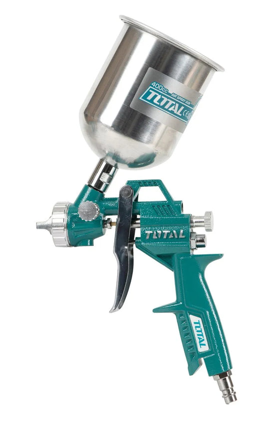 Pistol de vopsit TOTAL 1.5 mm, rezervor 400 ml
