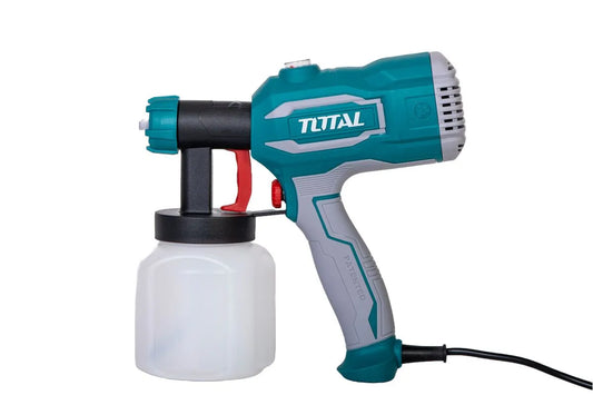 Pistol de vopsit profesional Total Industrial 450W, rezervor 800 ml, pulverizare uniforma