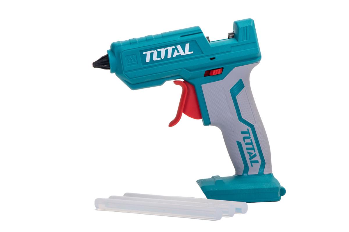 Pistol de lipit TOTAL 20V, pentru baghete silicon, fara acumulator