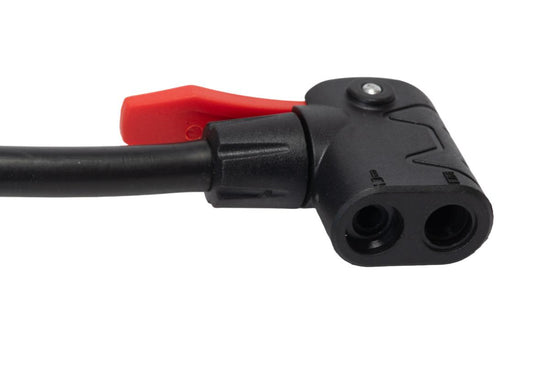 Pompa auto de picior TOTAL cu manometru cilindru 55x120mm
