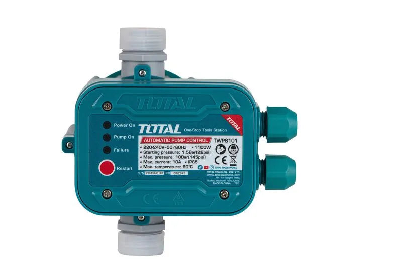 Presostat electronic PROFESIONAL TOTAL, 10 bar, 1 inch