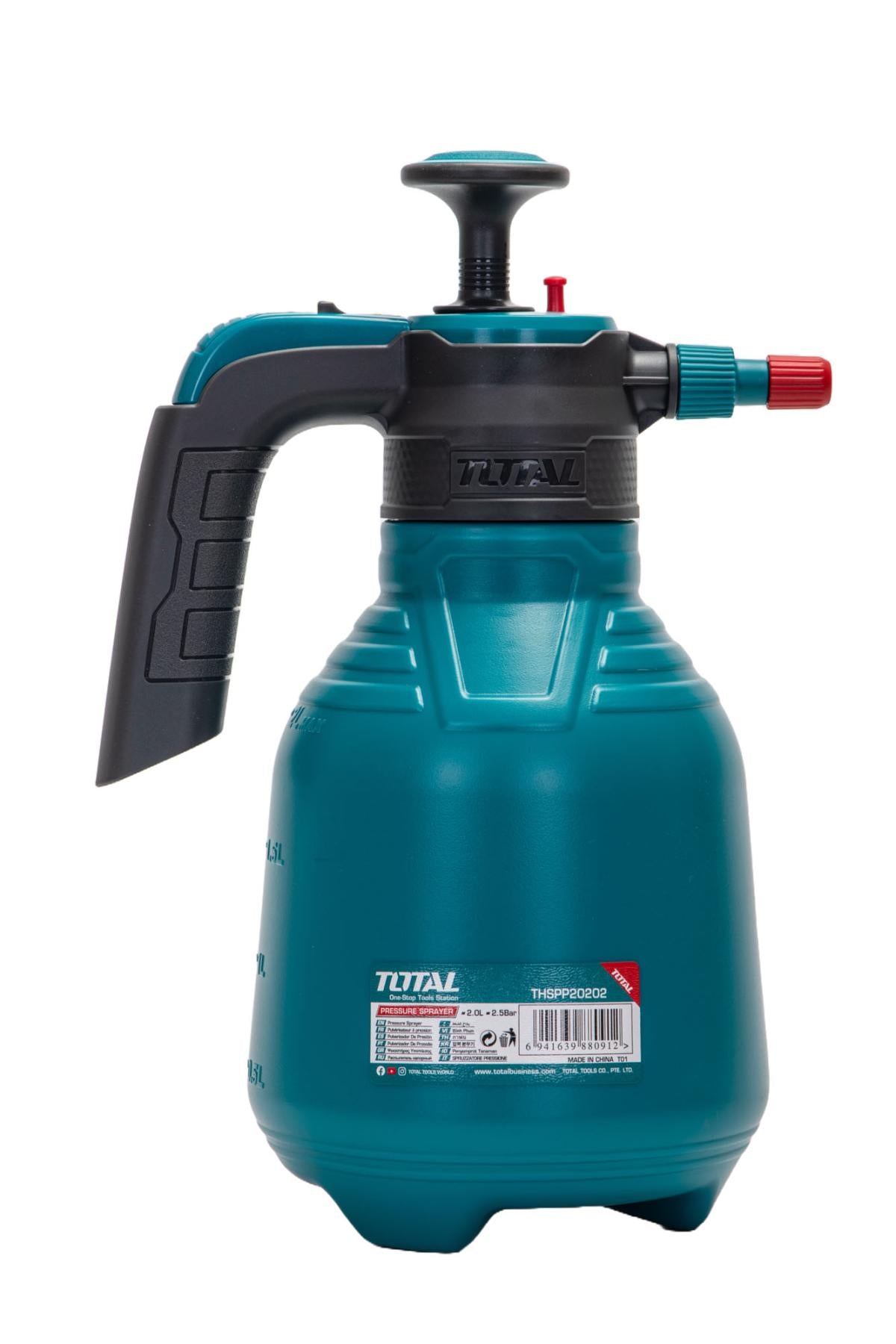 Pulverizator TOTAL 2L, 2.5 bar, pentru gradina