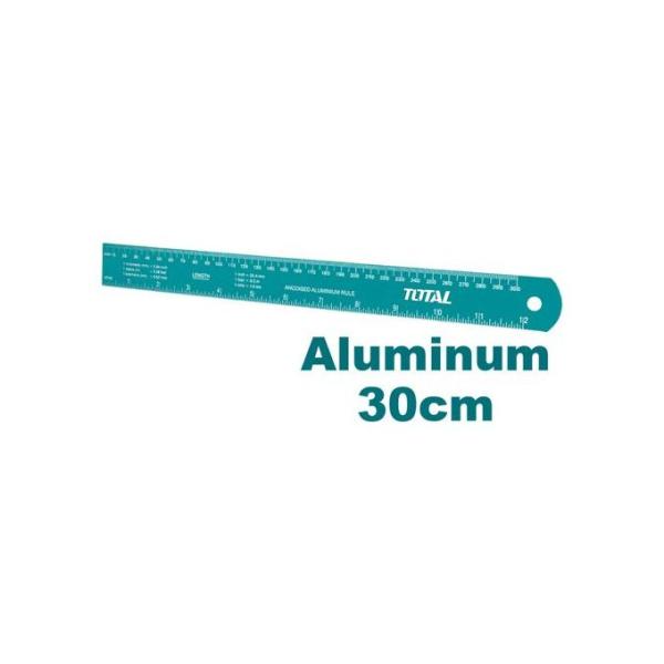 Rigla TOTAL aluminiu 30 cm, profesionala