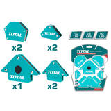 Set 7 magneti sudura TOTAL, unghiuri multiple, fixare piese metalice