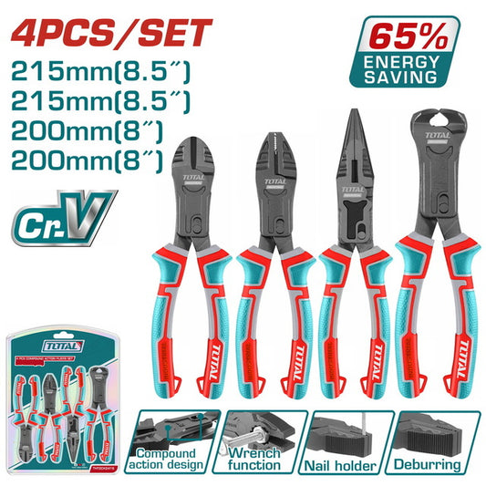 Set clesti TOTAL 4 piese Cr-V, economizor energie 65%