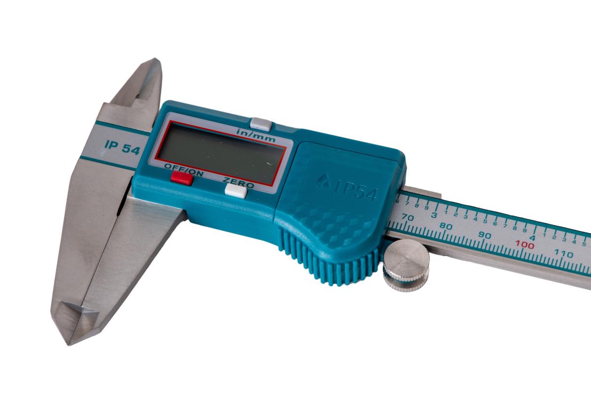 Subler digital TOTAL 0-200 mm, precizie 0.01 mm, IP54
