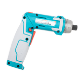 Surubelnita electrica TOTAL 8V Li-Ion, USB-C, maner reglabil, 16 accesorii incluse