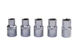 Trusă Chei Tubulare 1/2" Total, 12 Piese cu Antrenor - Set Industrial Cr-V