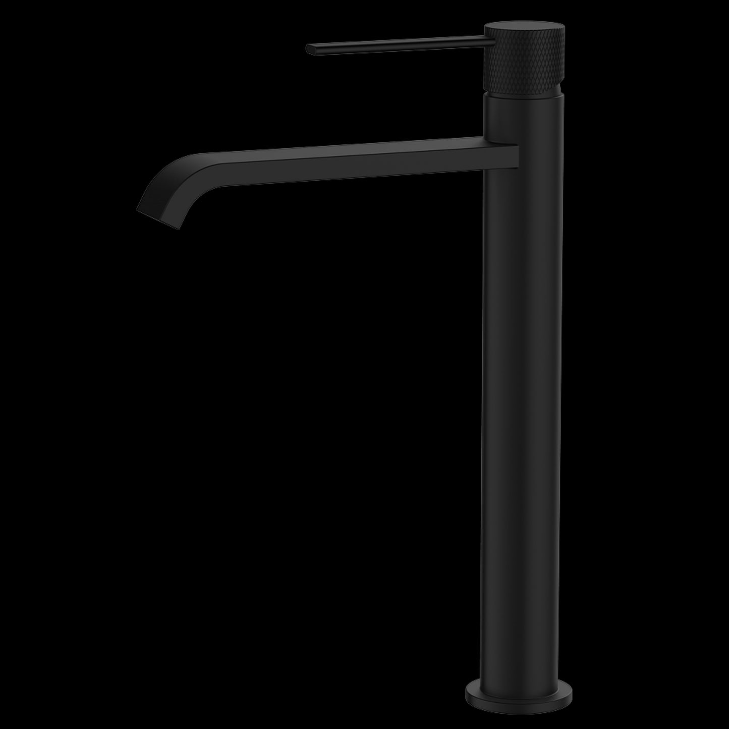 Baterie de baie SanDonna Dorota, negru total - Negru Total