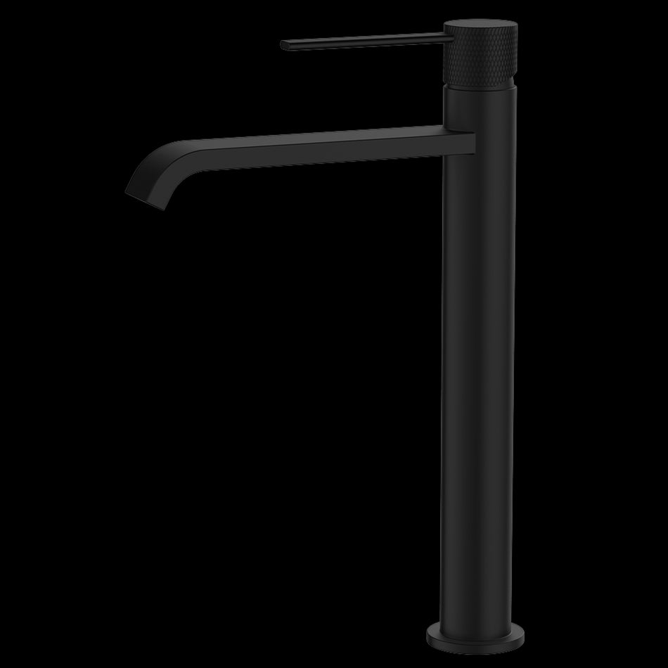 SET Lavoar de baie din sticla securizata Onyx + Baterie Dorota negru