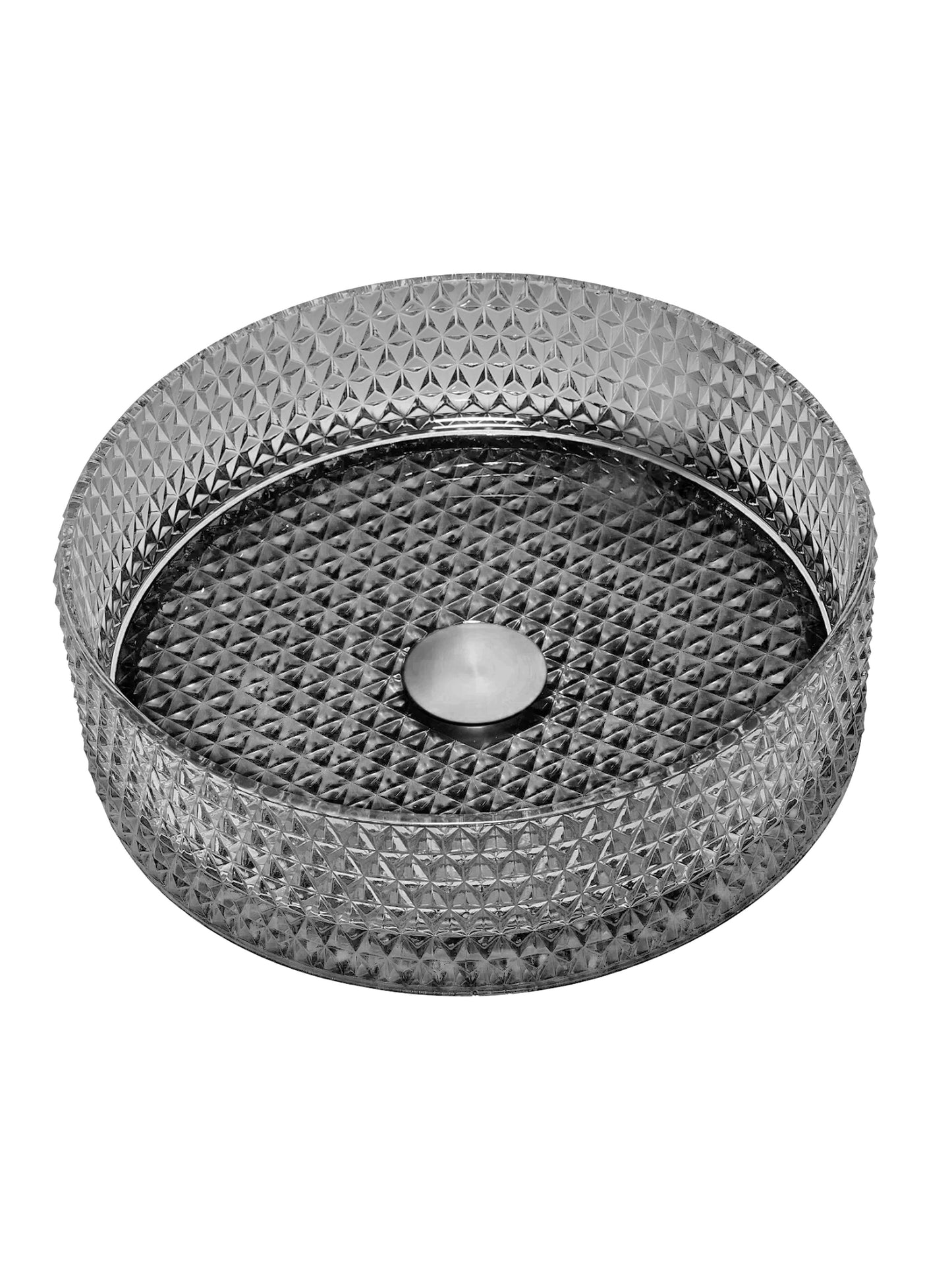 Lavoar din sticla securizata Sandonna Mira - Negru total