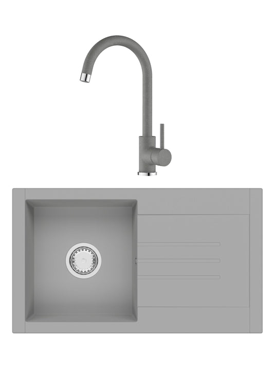 SET Chiuveta SanDonna Arona + Baterie SanDonna Solo (Copy) - Gri