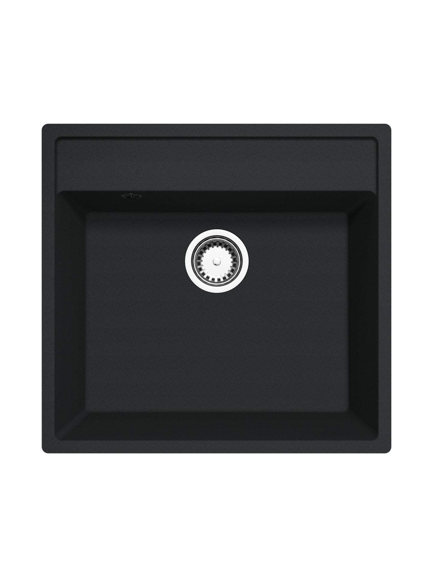 SET Chiuveta granit compozit SanDonna Emma + Baterie Waltz Alfa negru