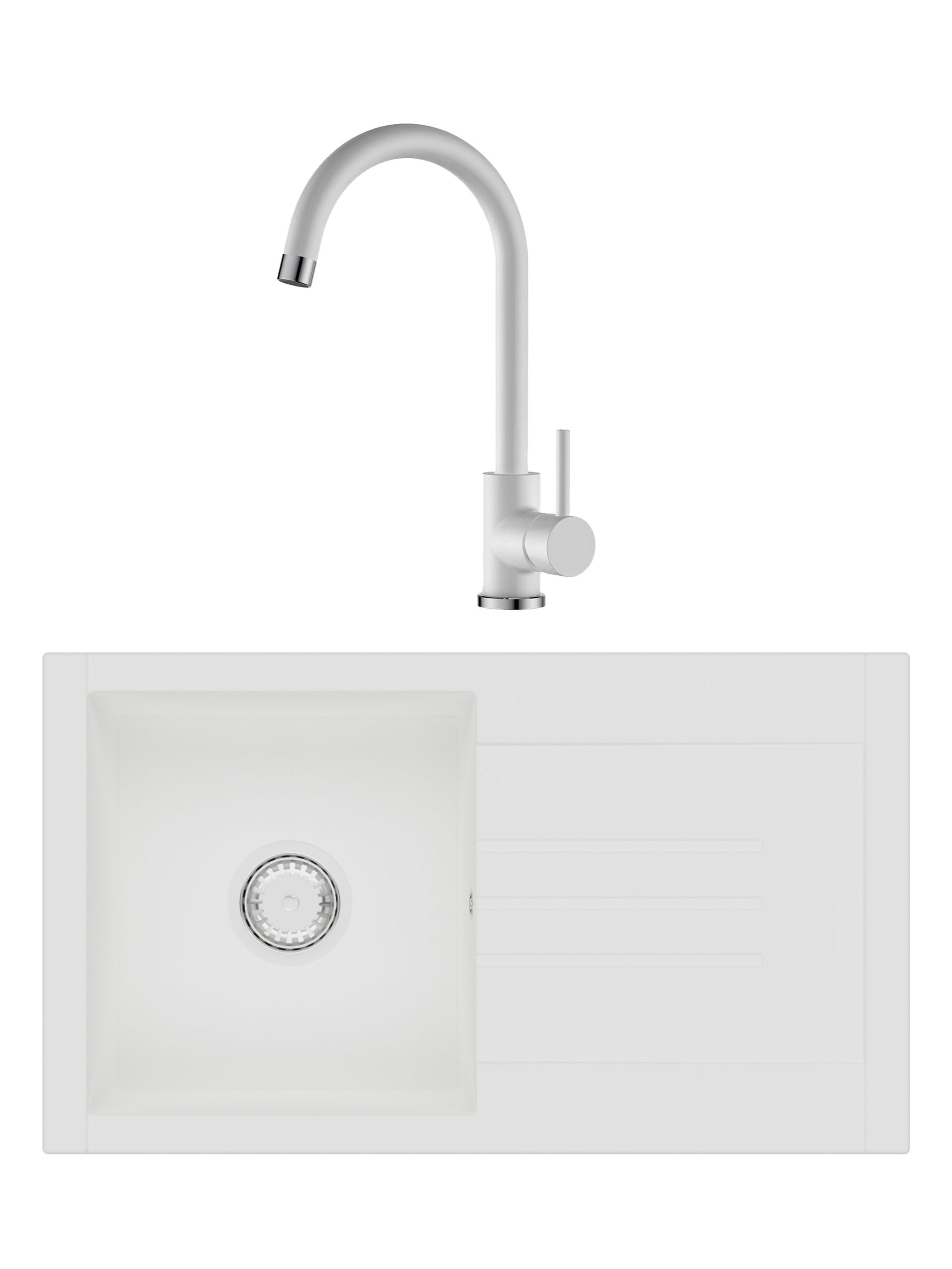 SET Chiuveta SanDonna Arona + Baterie SanDonna Solo (Copy) - Alb