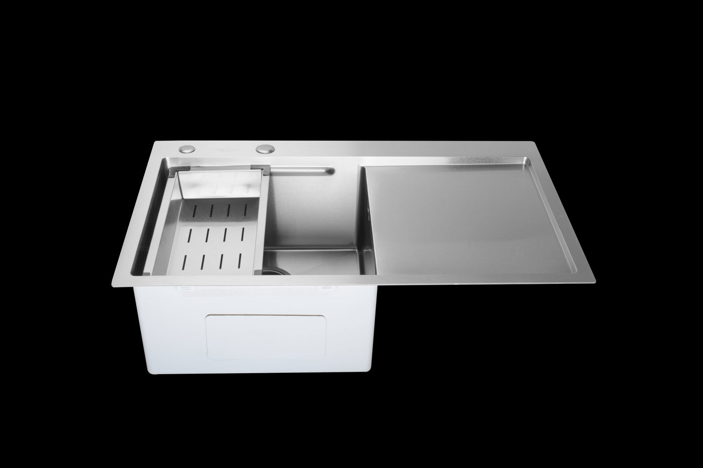 SET Chiuveta SanDonna HD7850 crom + Baterie SanDonna Cami nickel