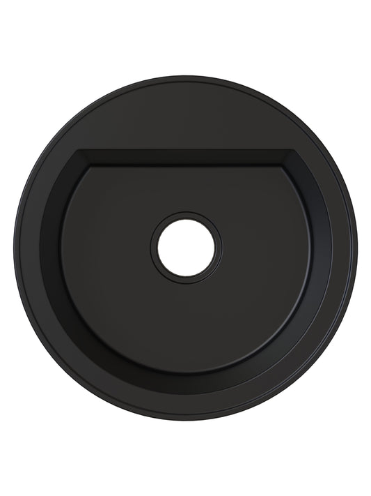 Chiuveta de bucatarie din granit compozit Waltz Bertha rotunda