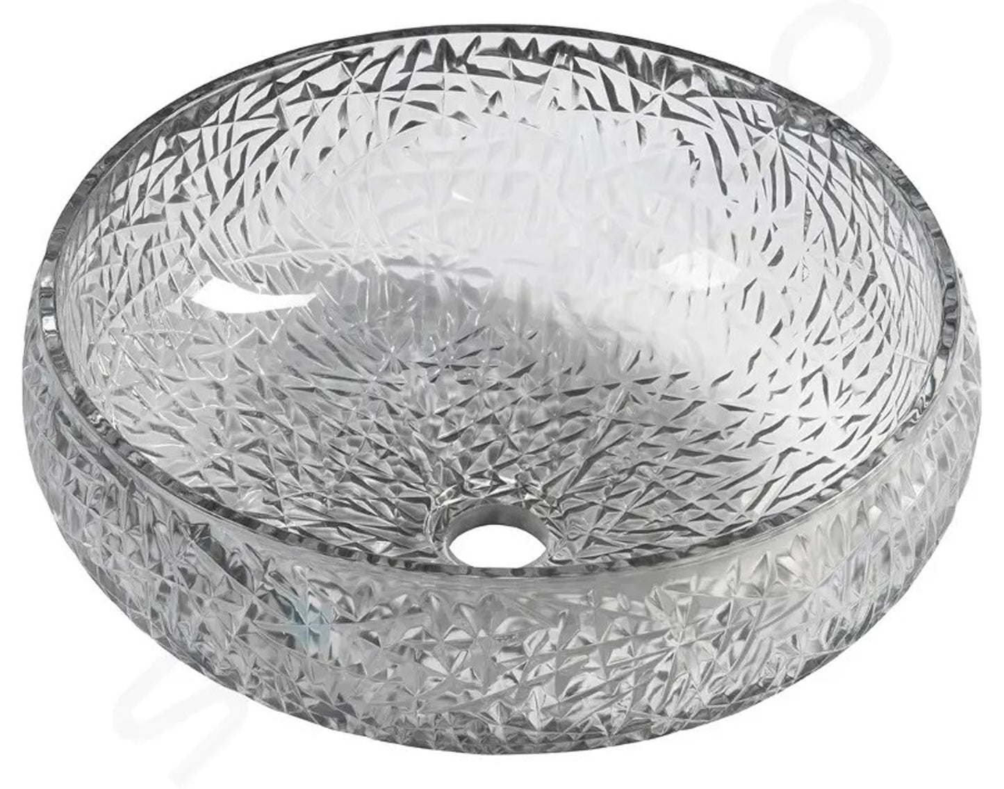 Lavoar din sticla securizata SanDonna Onyx