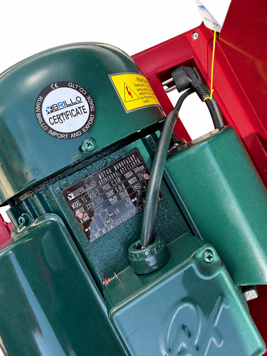 Tocator fructe si legume electric ZEP VMD-1003, 2.2 kW, 2800 rpm, 800 kg/h