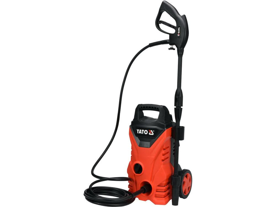 Aparat de spalat cu presiune YATO YT-85910, 1400W, 5L/min, furtun 5m, accesorii incluse, pentru auto, gradina si constructii