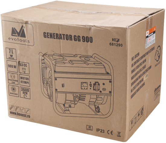 Generator curent GG1000 EvoTools 1000W benzina 4 timpi rezervor 7L