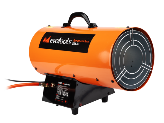 Tun caldura gaz EvoTools GFA 37, 22-37kW, aprindere automata, debit aer 580 m³/h