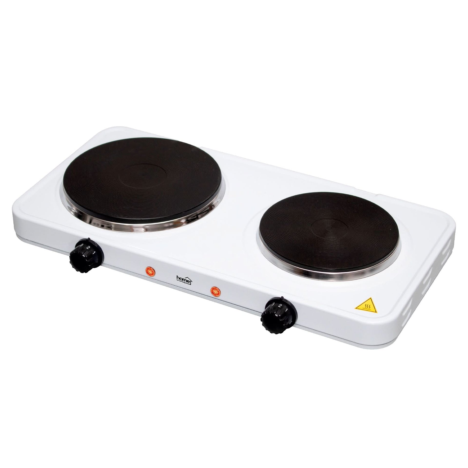Plita portabila dubla HG R 02WH, 2500W, 2 resouri cu termostat și reglaj temperatura