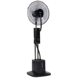 Ventilator cu Pulverizare Apa si Umidificare BÖHM BME-01A, 16 Inch, 70W, Telecomanda