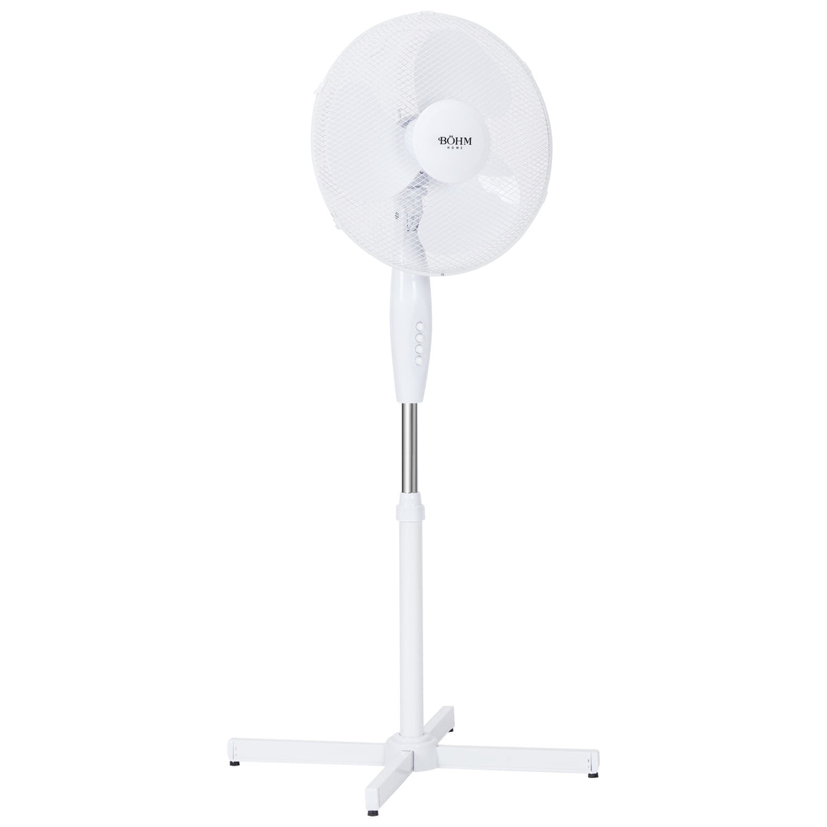 Ventilator de Podea BÖHM BFD-40A, 16 Inch, 45W, 3 Viteze, Inaltime Reglabila