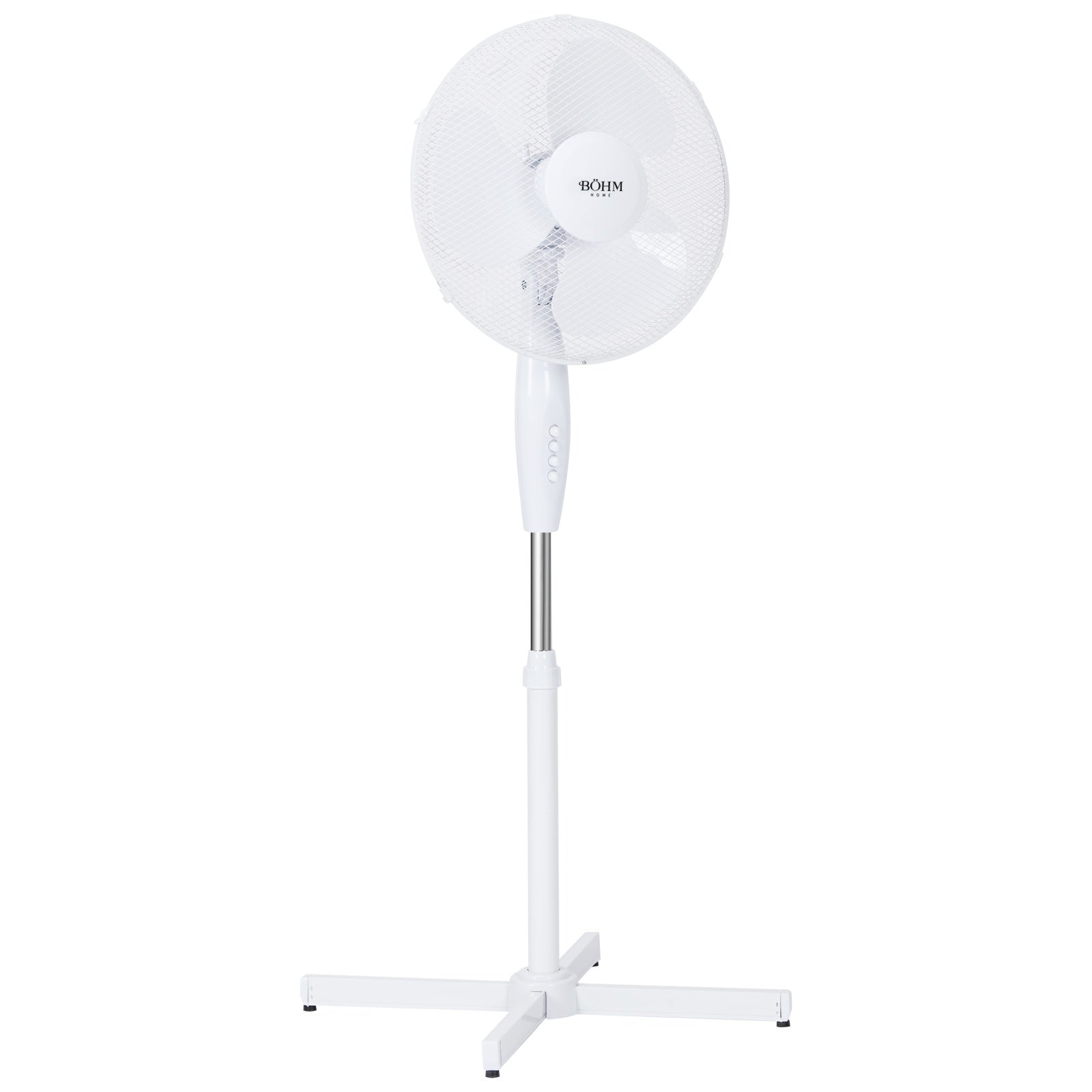 Ventilator de Podea BÖHM BFD-40A, 16 Inch, 45W, 3 Viteze, Inaltime Reglabila