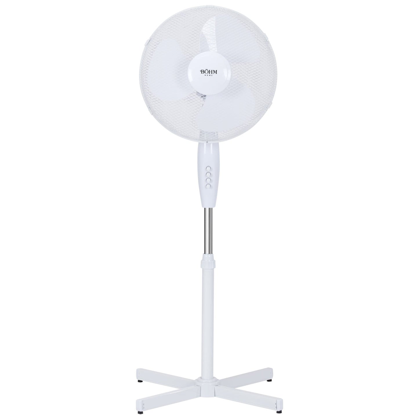Ventilator de Podea BÖHM BFD-40A, 16 Inch, 45W, 3 Viteze, Inaltime Reglabila