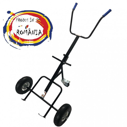 Cărucior pentru transport butoaie sau stupi Vivatechnix VMD-1016, max. 250 kg