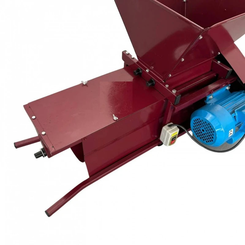 Zdrobitor electric cu desciorchinare pentru struguri, Vivatechnix VMD-1079A, 1500 W, 800 kg/h