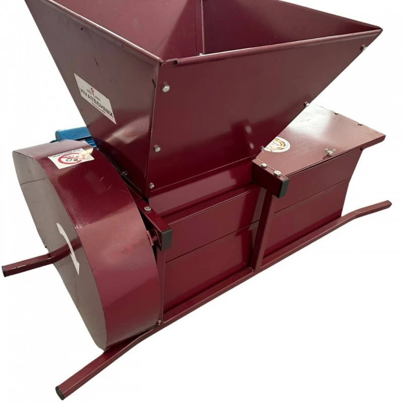 Zdrobitor electric cu desciorchinare pentru struguri, Vivatechnix VMD-1079A, 1500 W, 800 kg/h