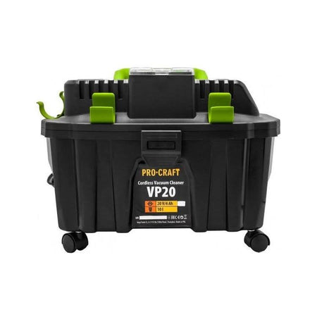Aspirator industrial pe acumulator PROCRAFT VP20, 200 W, 4 kg - ZEP.RO - Ți-e la îndemână!