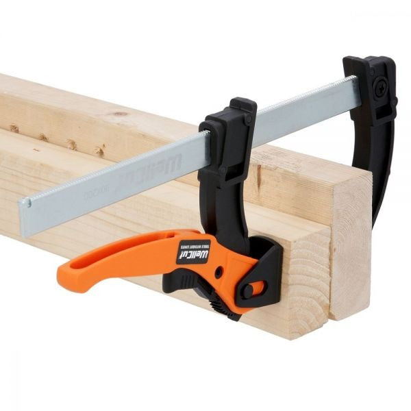 WC-LF920 WELLCUT Clemă cu pârghie tip TRIGGER 90×200 mm, Forță de strângere 70 kg